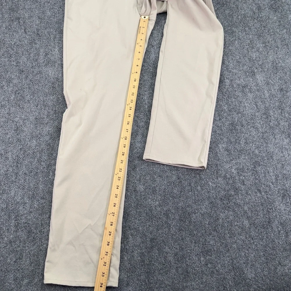 Peter Millar Pants Mens 36 (Fits 37x34) Khaki EB66 5 Pocket Golf Stretch STAINS